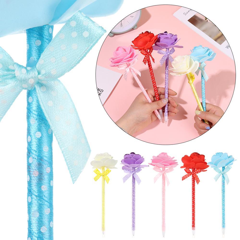 CHOOKEY Bút Bi Hình Hoa Hồng Nhân Tạo Dùng Làm Quà Tặng Valentine