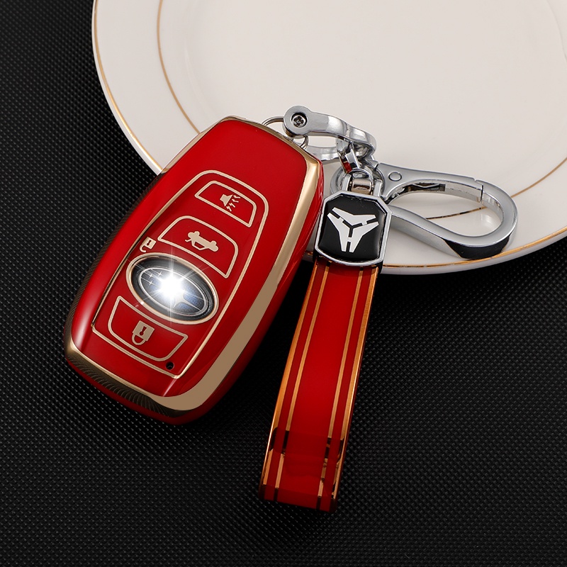 Vỏ TPU Bảo Vệ Chìa Khóa Xe Hơi Subaru BRZ XV Forester Legacy Outback WRX STI Impreza Crosstrek