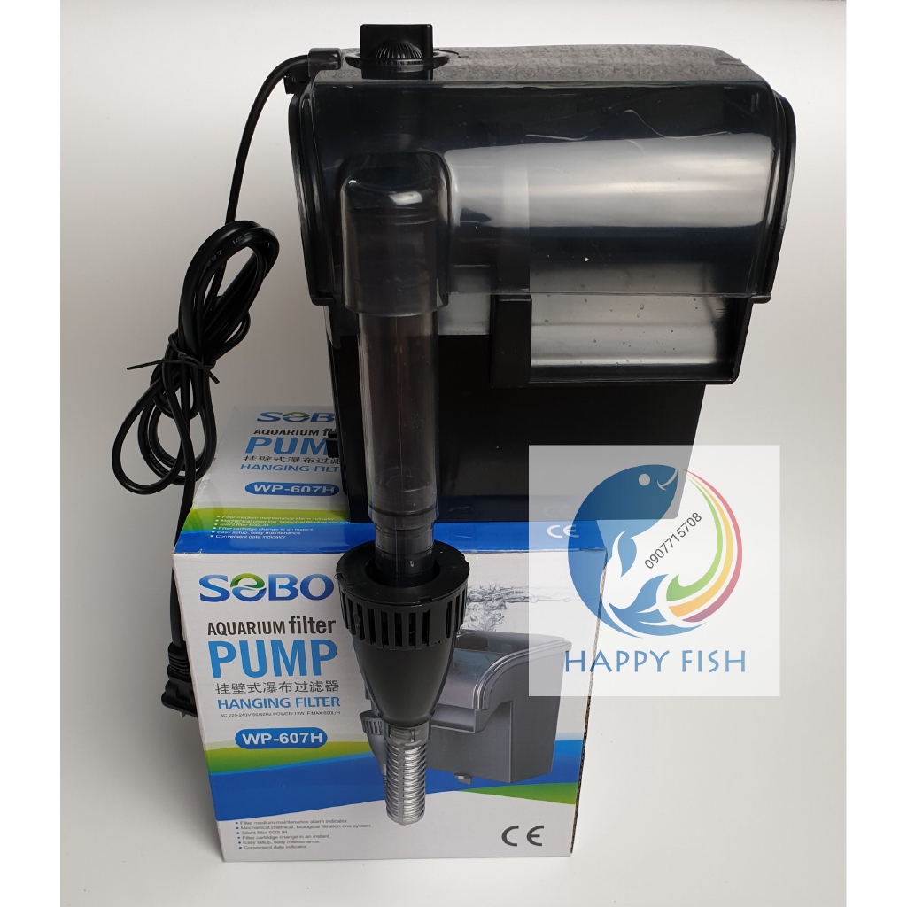 Lọc Thác Sobo WP-607H cho hồ cá