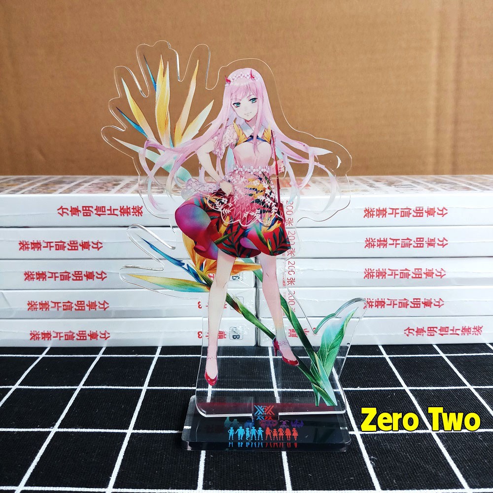 [Standee] Tượng Mica Anime Darling in the franxx - Siêu HOT