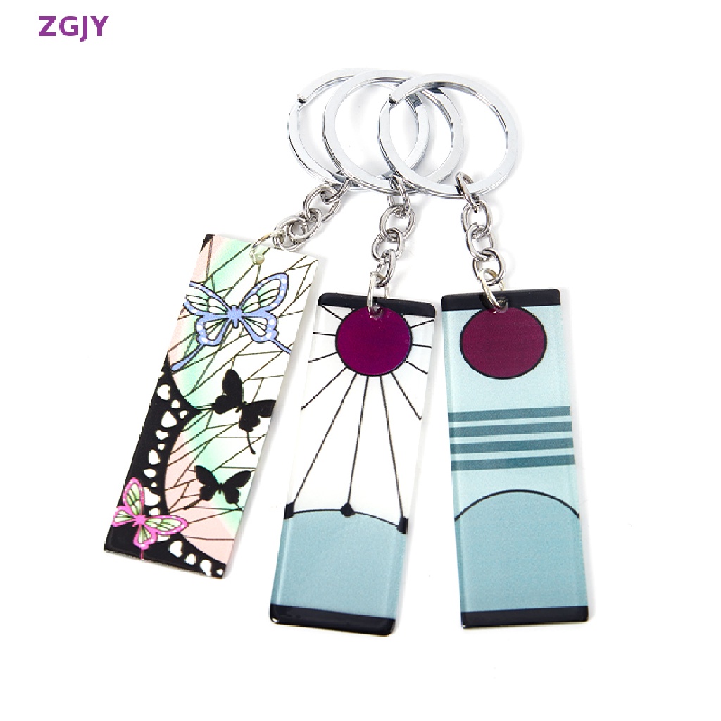 Móc Chìa Khóa Bằng Acrylic Hình Demon Slayer Kimetsu no Yaiba Blade of Ghost Mới