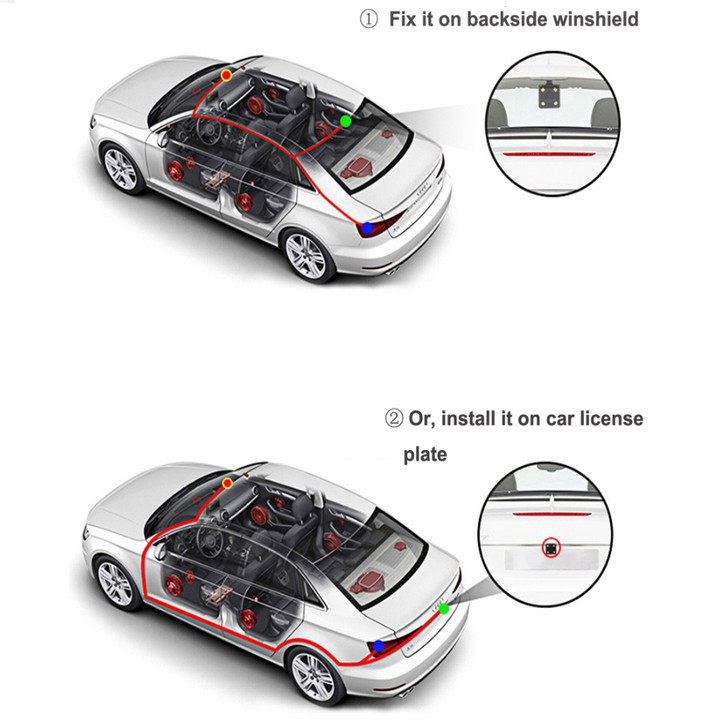 Camera hành trình xe hơi, ô tô Whexune V9 Plus tích hợp 4 camera, Android Wifi GPS - Hàng Nhập Khẩu Chính Hãng | BigBuy360 - bigbuy360.vn