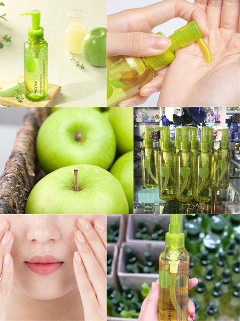 Dầu tẩy trang táo Innisfree Apple Seed Cleansing Oil 150ml - Guu