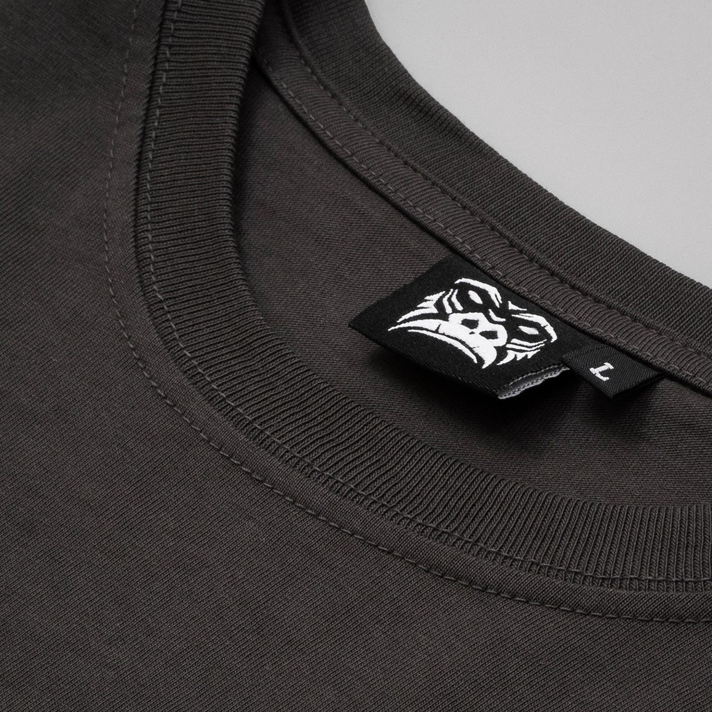 Áo Thun Trơn Wraith Trắng Đen Cotton 4 Chiều Thoáng Mát.