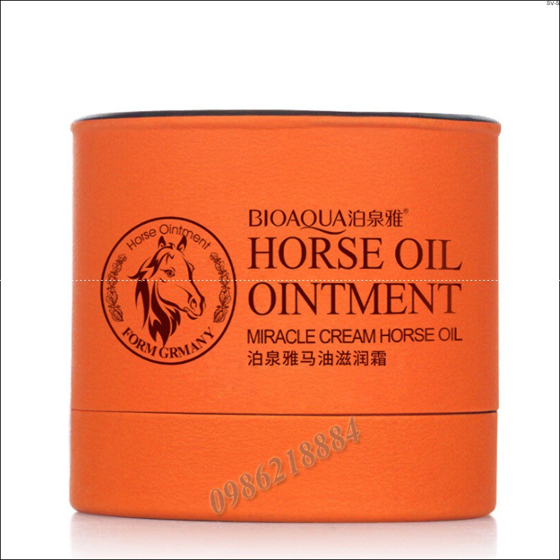 Kem dầu ngựa dưỡng da mờ sẹo Bioaqua Horse Oil Ointment AHO7