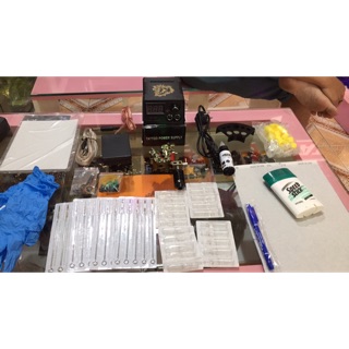Bộ kit 1 máy xăm cơ bản