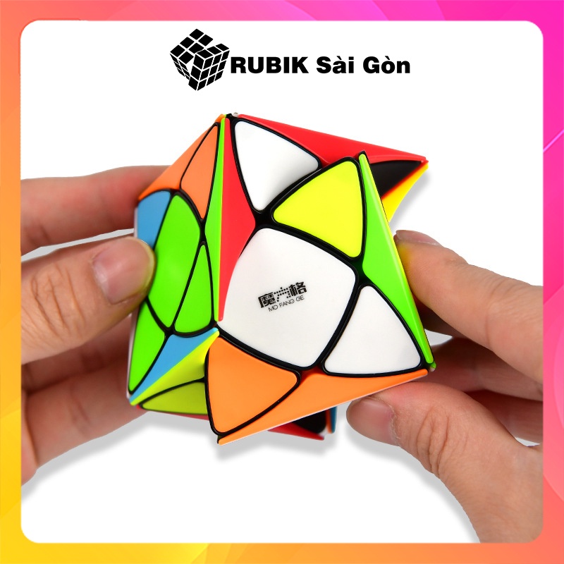 Rubik Biến Thể Super Ivy Nâng Cấp Stickerless Rubic Qiyi Sáng Tạo Đẹp Xoay Trơn Tốc Độ Giá Tốt Nhất