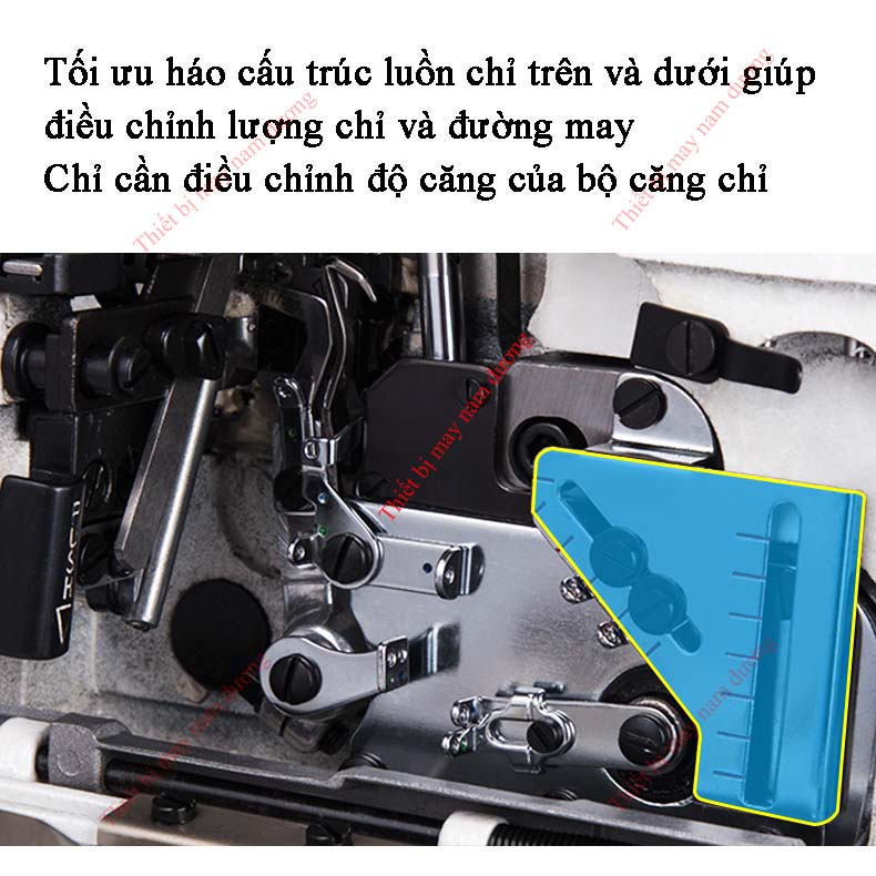 Máy vắt sổ công nghiệp JACK E3