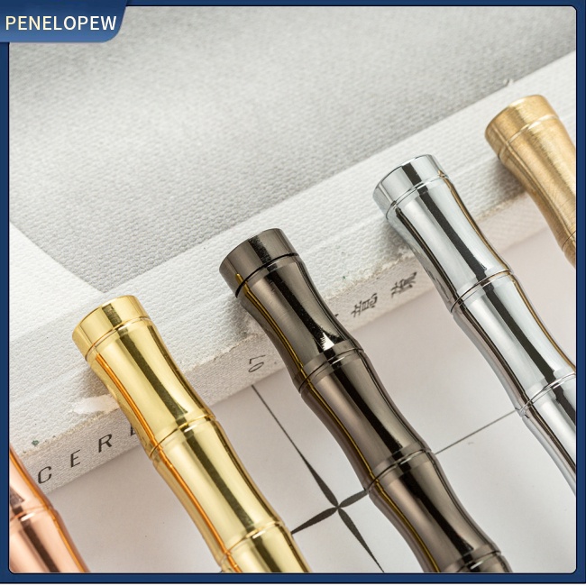 Bút Ký Tên Bằng Đồng Thau Ngòi 0.5mm Màu Sắc Thời Trang