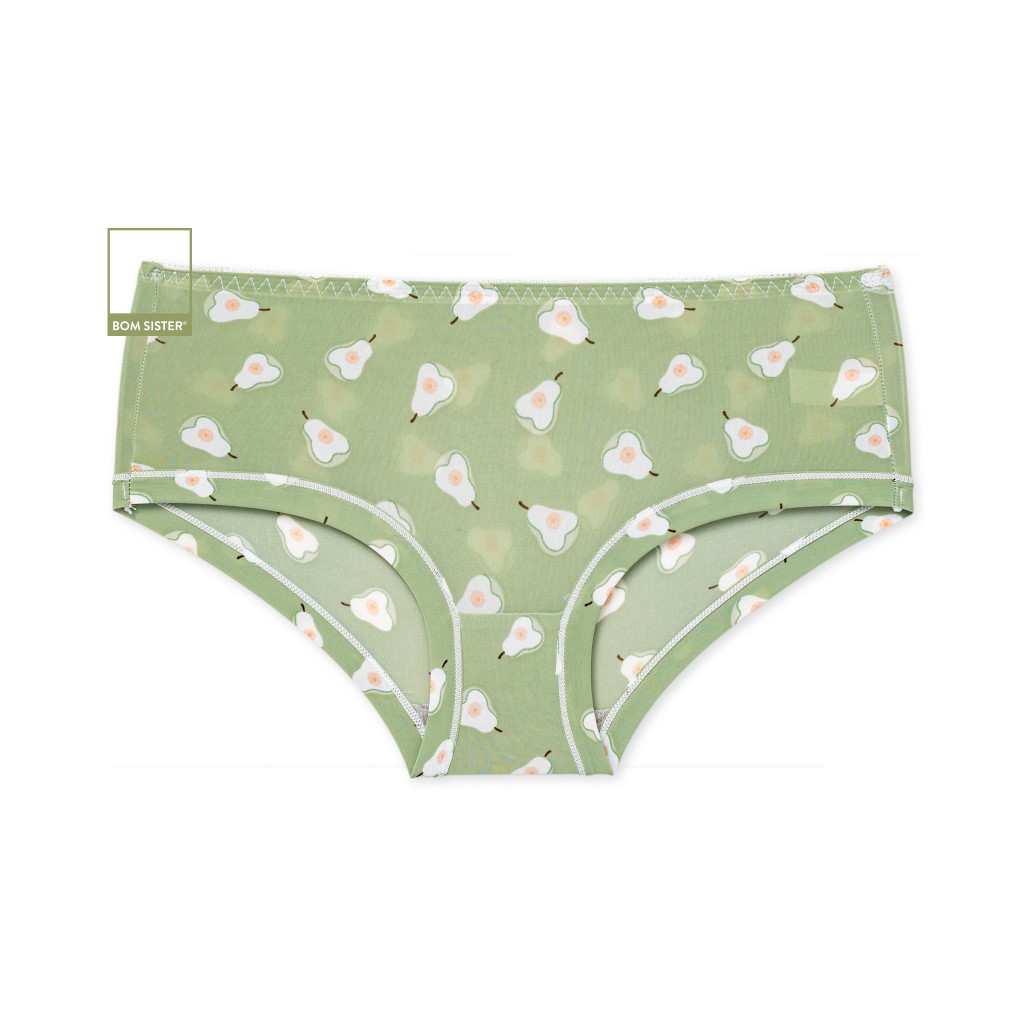 [Mã FAMALLT5 giảm 15% đơn 150k] Quần Lót Su Gấp Viền Hoạ Tiết Dễ Thương Lưng Thấp Phần 2 BOM SISTER Q5519 | BigBuy360 - bigbuy360.vn