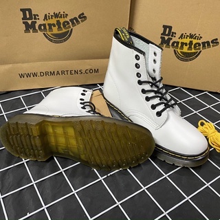 Giầy Dr marten đen trắng cao cổ siêu đẹp Fullbox
