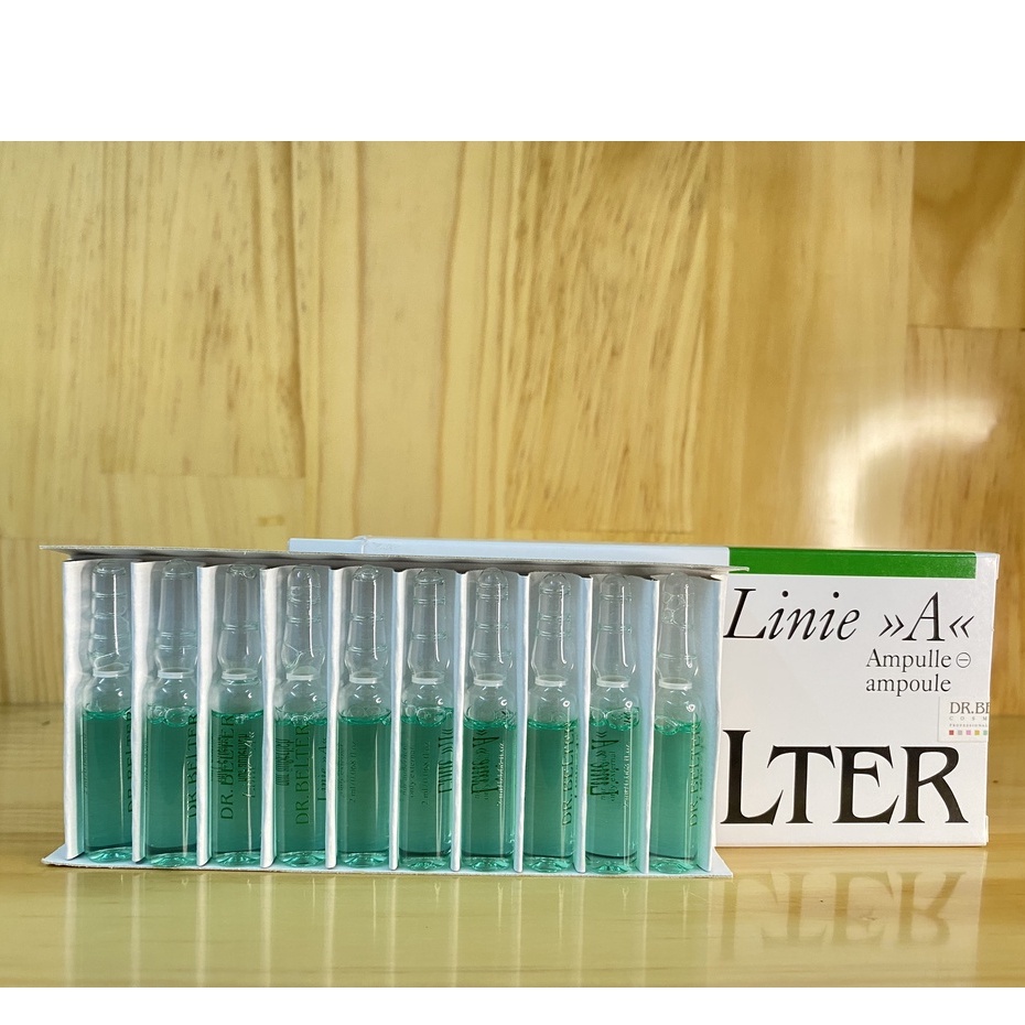 Huyết Thanh Điện Di Loại Bỏ Mụn Nhanh Chống - Dr.Belter Line A Ampoule - Đức