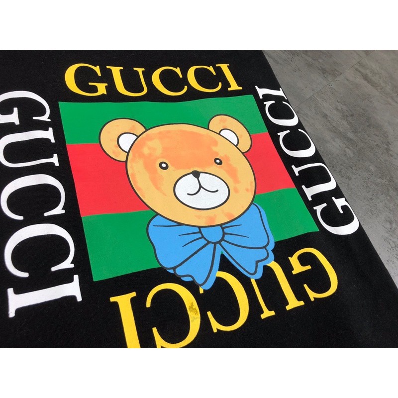 Áo GC gg Gucci hot hit 2021 vẫn là hoạ tiết chú gấu