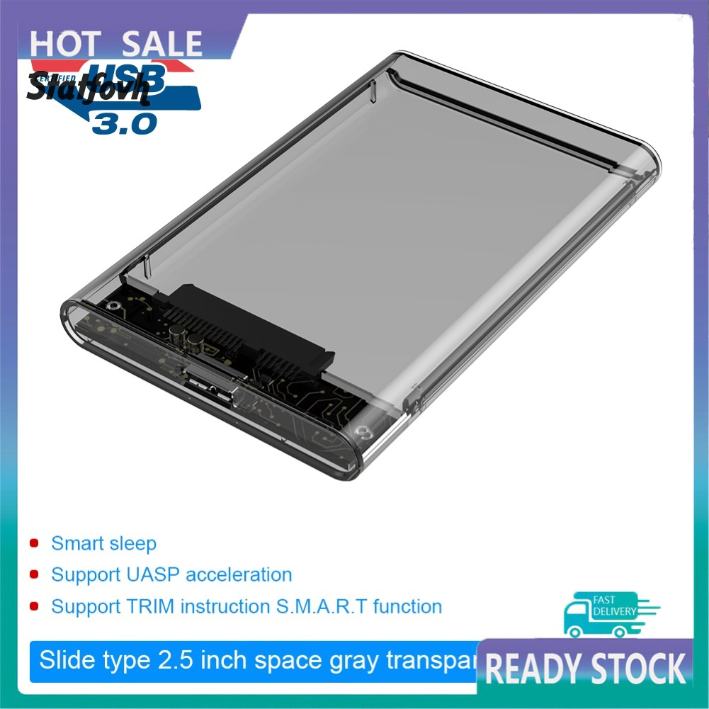 Ổ Cứng Ngoài Hdd Ssd Sata Usb 3.0 / 2.0 5gbps 2.5inch Ốp