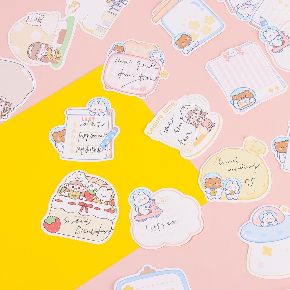 Túi 100 Miếng Dán Note Trang Trí Laptop