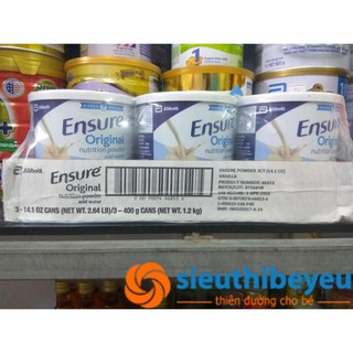 Sữa ensure Mỹ 400g