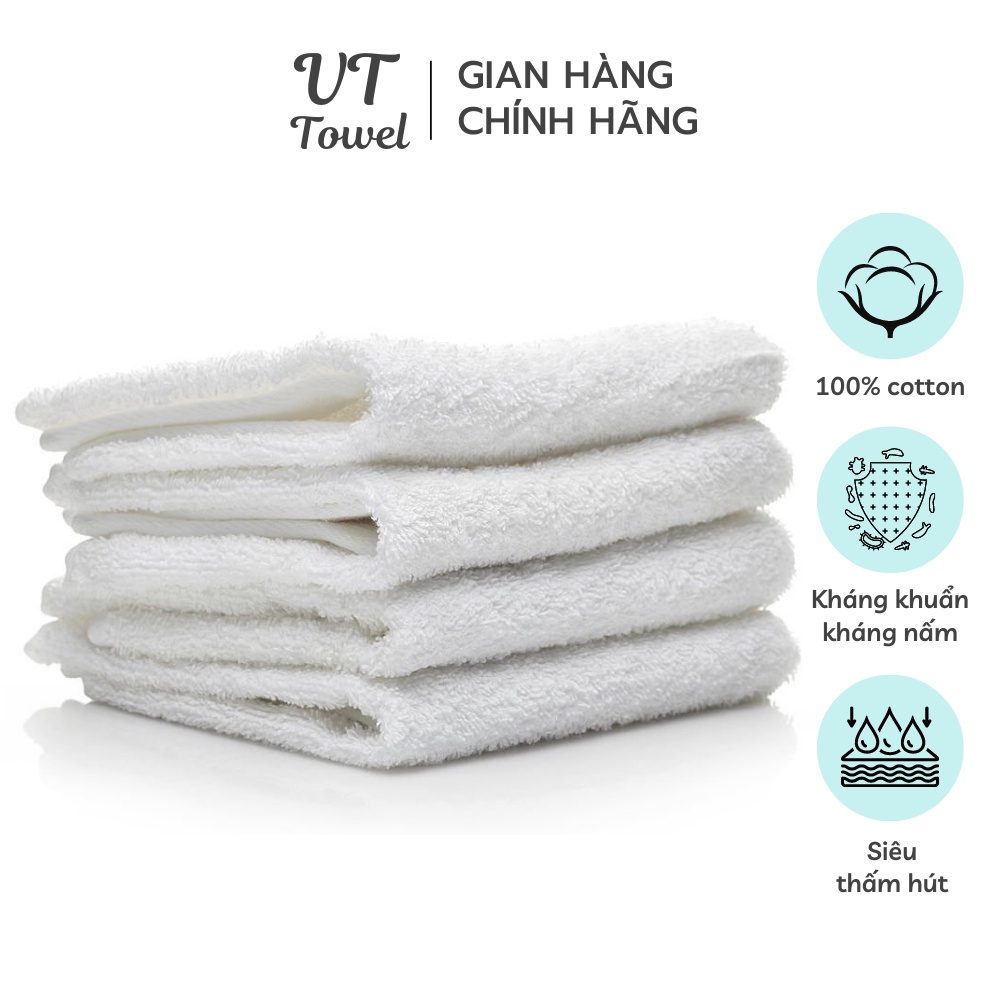 Khăn Mặt Khách Sạn Nhà Nghỉ Gia Đình Sợi Bông Cotton Siêu Mềm Siêu Bền 100%cotton KM0401