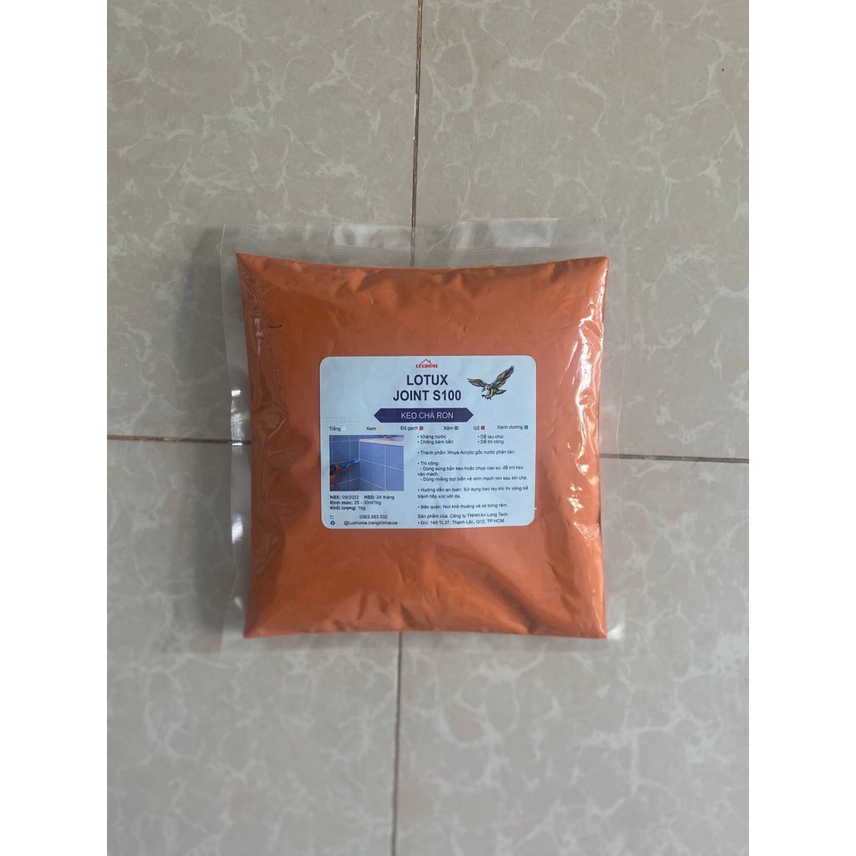 Keo chà ron, sơn chỉ gạch, chống thấm, chống bụi bẩn, nấm mốc. 6 màu - Watix Chà Ron