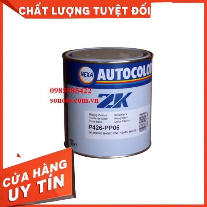 P426-PP06 Sơn gốc màu Camay bơ trắng mịn hãng Nexa Autocolor lon 1 Lít SONQUANGPHU422