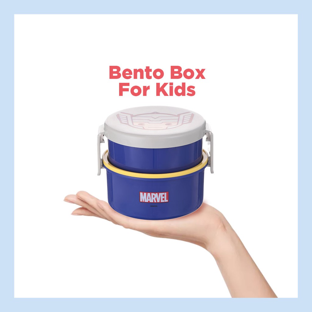 Hộp cơm bento Miniso họa tiết Marvel 500ml