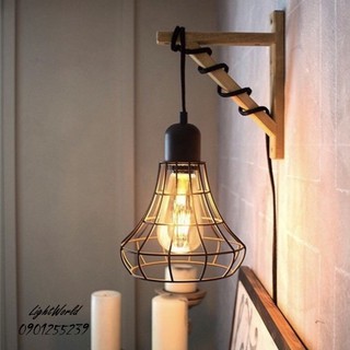 COMBO 10 Bóng Đèn Led Edison ST64 Vỏ Vàng