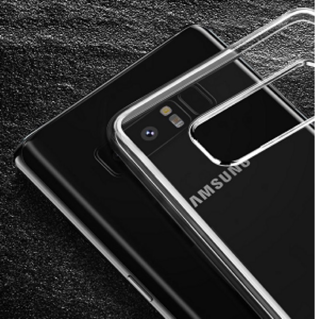 Ốp dẻo trong sam sung note8 , chất dầy dặn, chống sốc