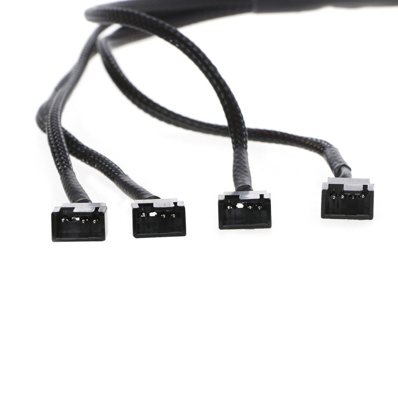 Dây Cáp Chia Quạt Tản Nhiệt 1 Ra 4 4-pin Molex Tx4 Pwm Cpu