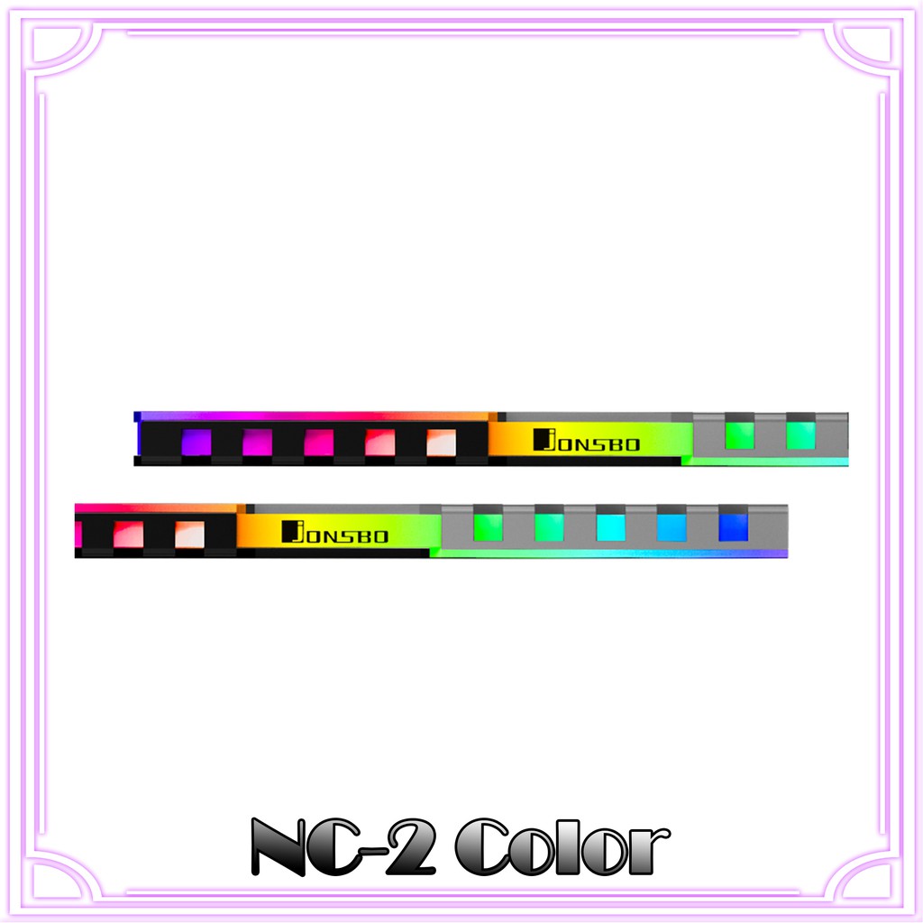Set 2 Bộ Tản Nhiệt Ram Nc-2 Rgb Tự Động Thay Đổi Màu Sắc Cho Pc Ddr2 Ddr3 Ddr4 Ddr5 Ddr6 | BigBuy360 - bigbuy360.vn