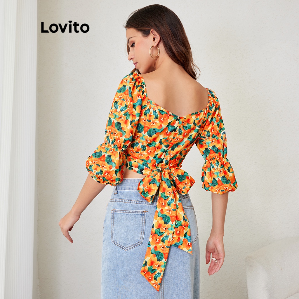 Lovito Boho Em Yêu Áo Ren Lên L24LE001 (Nhiều màu)