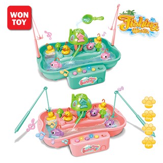[WON] [ FREESHIP EXTRA] Đồ Chơi Câu Cá Cho Bé - Bộ Đồ Chơi Câu Cá, Câu Vịt Dưới Nước, Phát Nhạc Cho Bé Cực Hấp Dẫn Mới