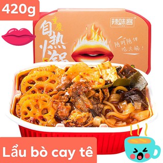 Lẩu tự sôi Trùng Khánh lau tu soi do an vat đồ ăn vặt