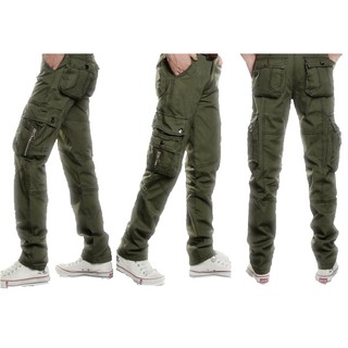 Quần kaki nam túi hộp