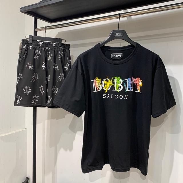 Áo thun BOBUI SAI GON phong cách unisex cho cả nam nữ 40kg-90kg ,vải cotton Thời Trang Unisex HCM AL41