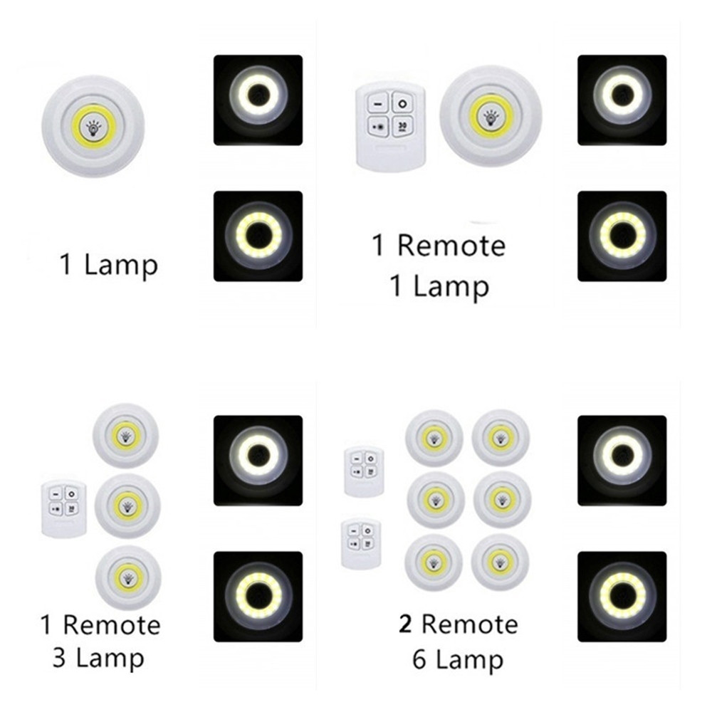 Đèn Led Cob Gắn Tủ Quần Áo Điều Khiển Từ Xa