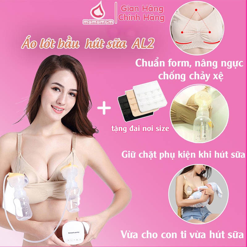 Áo Lót Bầu Hút Sữa Rảnh Tay Cho Con Ti Mẹ, Áo Chuyên Dùng Cho Phễu Hút Sữa