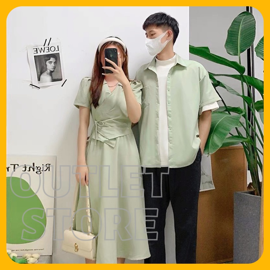 Đồ đôi nam nữ mới nhất, set đồ cặp nam nữ đồ đôi với người yêu đi chơi đi tiệc trẻ trung giá tốt