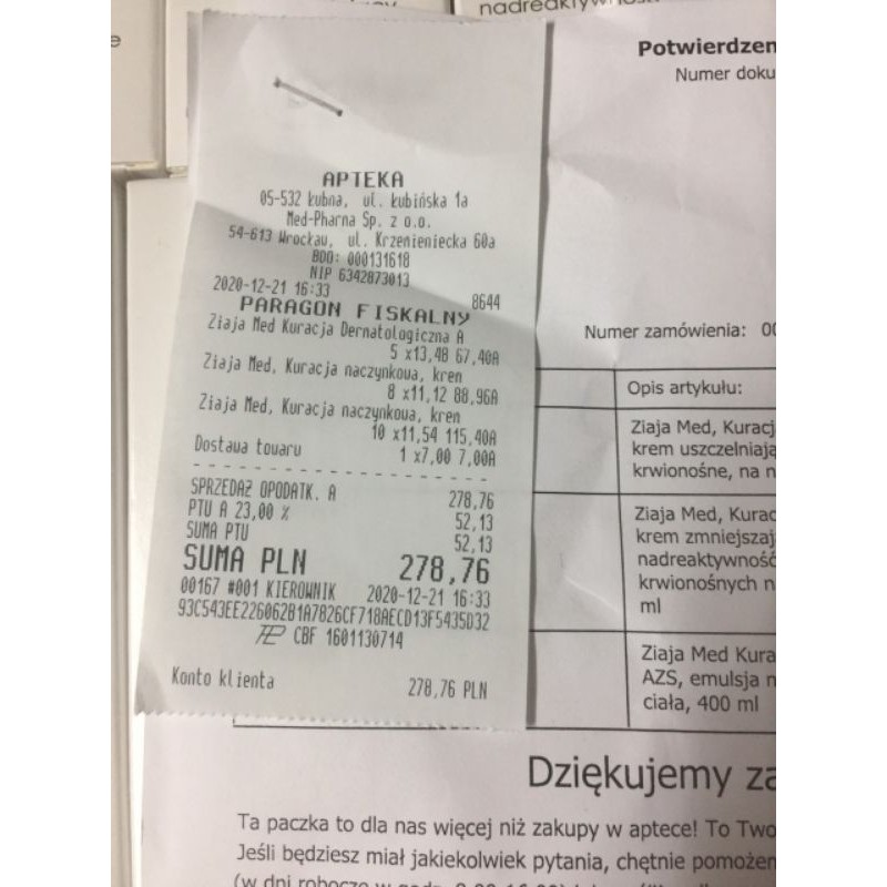Kem cho da mao mạch ziaja med balan 50ml