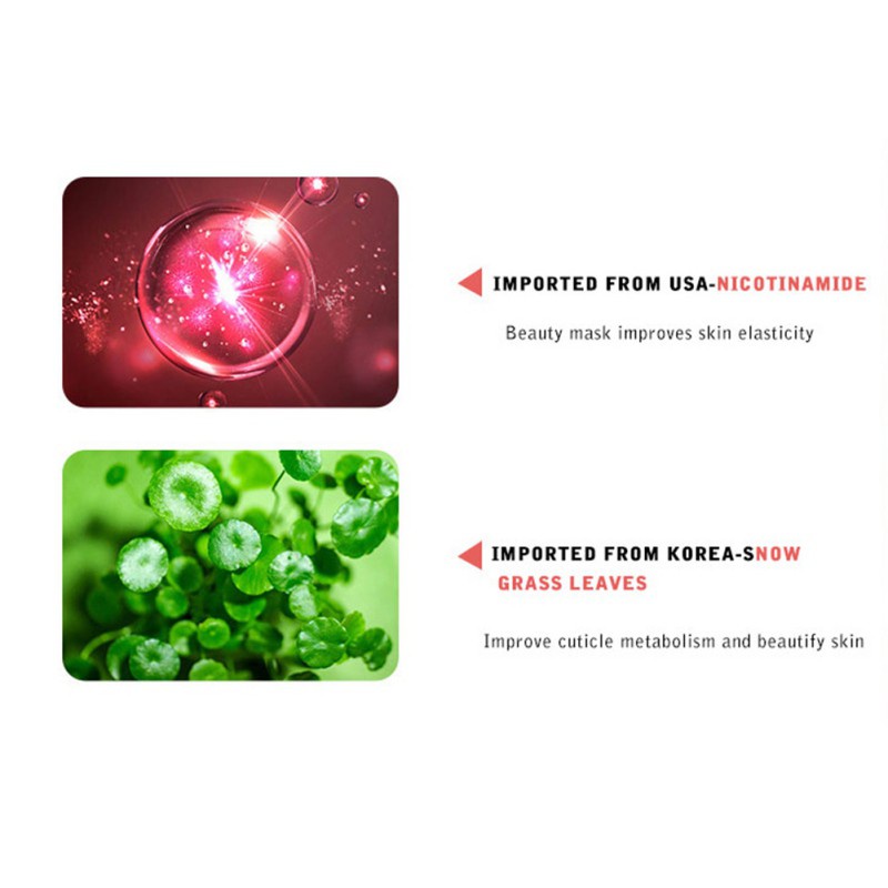 Set 30 Mặt Nạ Ngủ Chiết Xuất Đào Niacinamide Dưỡng Ẩm Thu Nhỏ Lỗ Chân Lông Làm Săn Ch