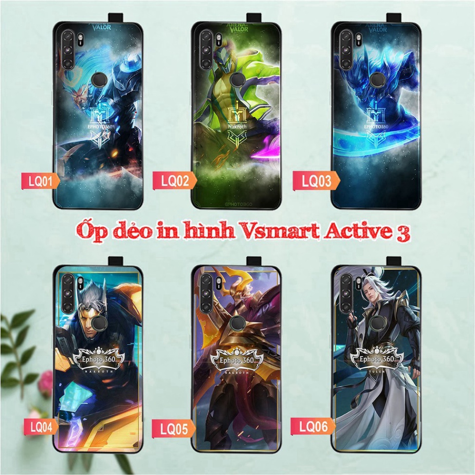 Ốp Dẻo TPU - Vsmart Live,Live 4,Joy 4,Active3,Joy 3,Joy2+,Aris/Arispro In hình Liên quân cực đẹp