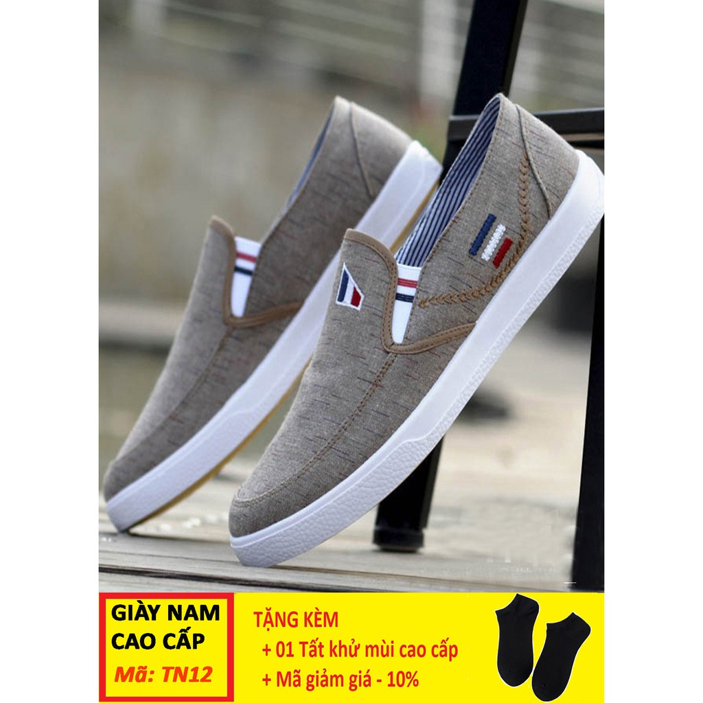 Giày Jeans Nam 💖FREESHIP💖 Giày Siêu Đẹp Chất Vải Bò Cao Cấp | BigBuy360 - bigbuy360.vn