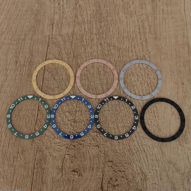 Vòng Dây Đồng Hồ Bằng Thép / Gốm / Bezel Đường Kính Trong 32.3mm 39mm