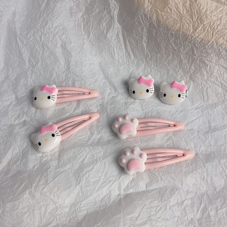 Kẹp Tóc Hình Hello Kitty Dễ Thương Cho Bé Gái