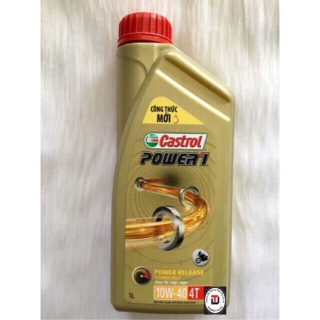 Dầu nhớt xe số 1L Castrol Power1 4T 10w40