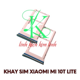Khay sim XM mi 10t lite , redmi note 9 pro 5g