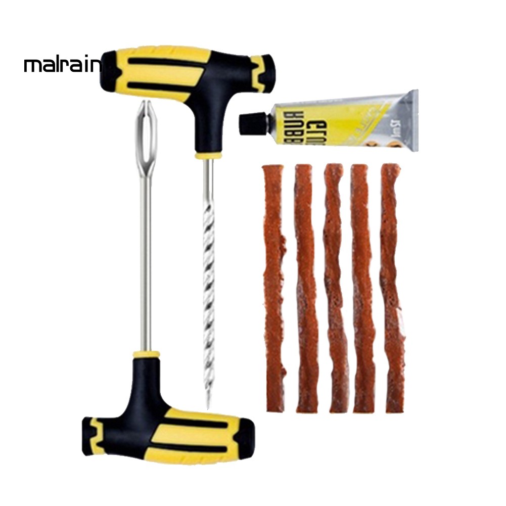 Bộ 8 Dụng Cụ Vá Lốp Xe Ô Tô Tiện Lợi