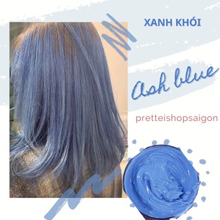 [kèm Trợ Nhuộm+Ủ tóc] Kem Nhuộm Tóc Màu KHÓI XANH - Không Tẩy