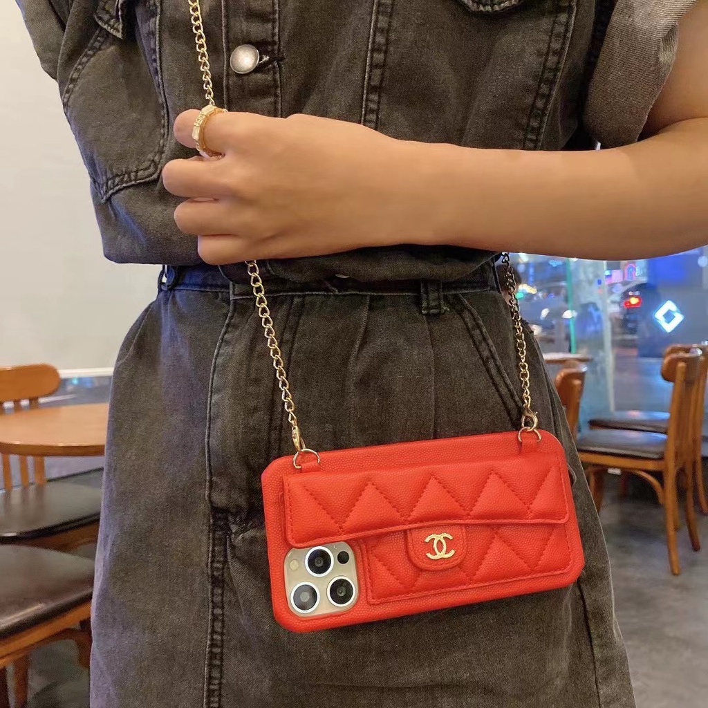 Ốp Điện Thoại In Logo Thương Hiệu Lớn Có Dây Đeo Cho Apple Iphone 14i12 iPhone13promax i11 X / XR / XS AMAX 7 / 8PLUS