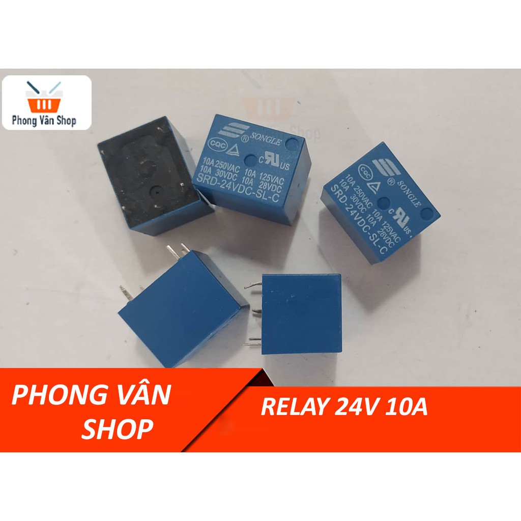 3 RELAY nguồn 24v 10a