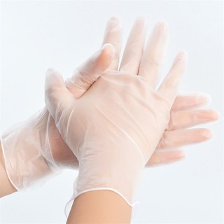 Găng tay PVC dùng 1 lần