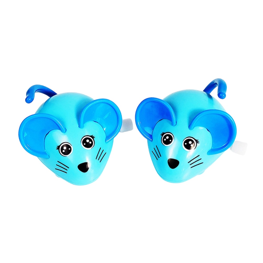 Đồ chơi lên dây cót hình chuột dễ thương vui nhộn nhựa ABS an toàn bền đẹp cho bé màu ngẫu nhiên